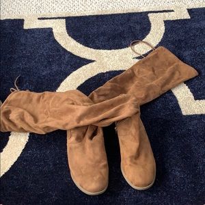 over the knee high boots